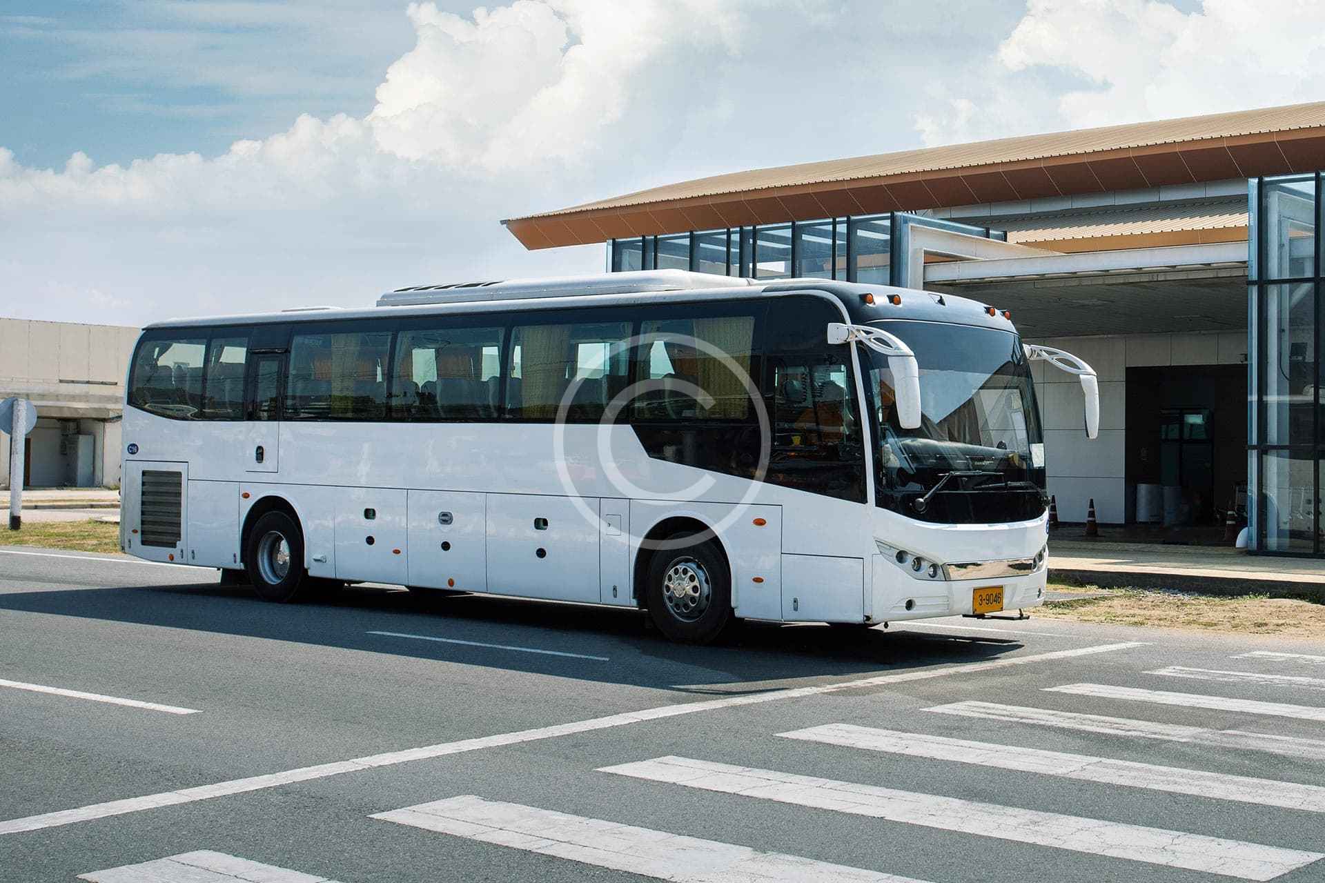 Modern bus rides
